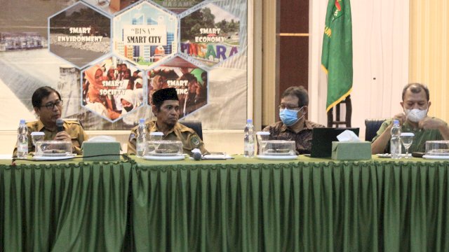 Bimtek III Penyusunan Masterplan BISA Smart City Kembali Dihelat, Wabup Suaib Ingatkan Tiga Hal Ini