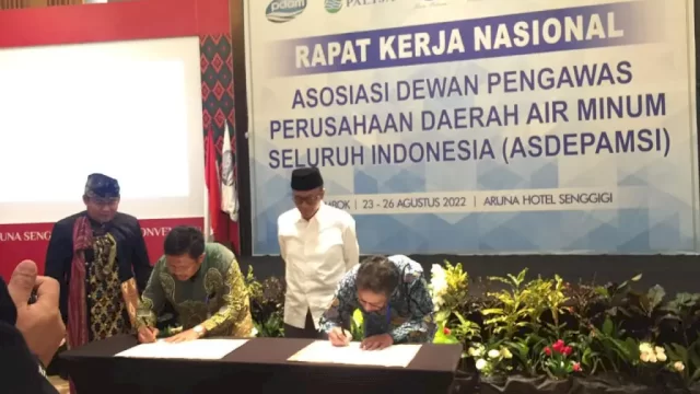 Dewas PDAM Makassar Ikut Deklarasi Lombok  