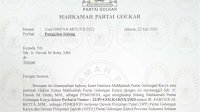 Rabu Mahkamah Partai Sidang Sengketa Perselisihan Hasil Musda Golkar Sulsel