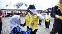 Peringarti HAN 2022, BUpati Indah: Jangan Batasi Ruang Anak Untuk Berekspresi