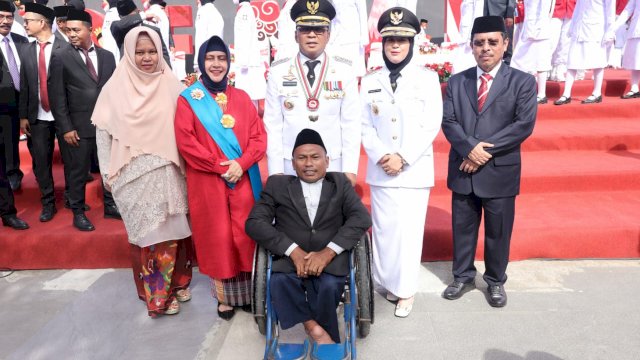 Perayaan HUT ke 77 Tahun RI di Kota Makassar ditujukan untuk seluruh kalangan, tidak terkecuali bagi penyandang disabilitas.