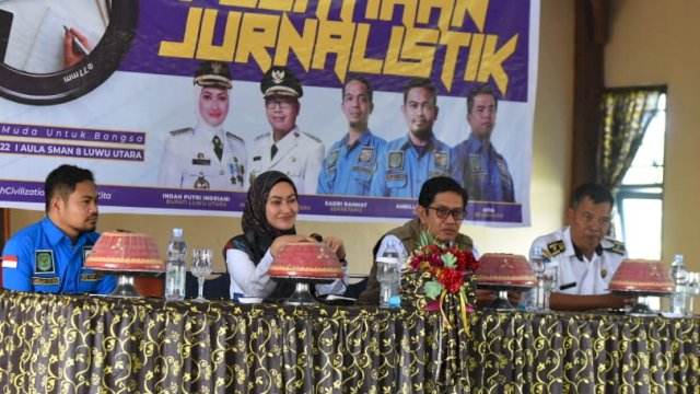 DPD KNPI Luwu Utara menyelenggarakan kegiatan pelatihan Jurnalistik tingkat pelajar&nbsp; SMA Sederajat Kabupaten Luwu Utara