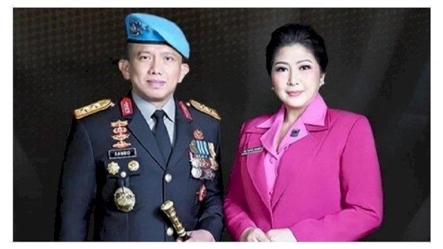 Ferdy Sambo Bersama Istri Putri Cabndrawathi