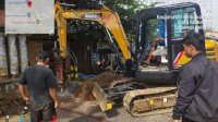 Pipa Induk Bocor, Petugas PDAM Langsung Bergerak Cepat
