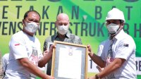 Walikota Makassar Lakukan Peletakan Batu Pertama Pembangunan Kawasan HIjau di Untia