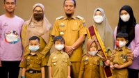 5 Gubernur Cilik dari Siswa/I PAUD Dampingi Andi Sudirman Berkegiatan