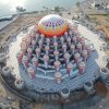 Rp45 Miliar Pembangunan Masjid Kubah 99 Berlanjut, Pengerjaan Menara dan Pelataran