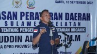 Syahar kembali Sosialisasikan Perda Tentang Tanaman Organik