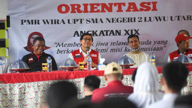 Wabup Lutra Buka Pendidikan Diksar PMI