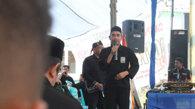Hadiri Tasyakuran Warga Baru, Rudianto Lallo Puji Kekompakan dan Persatuan PSHT