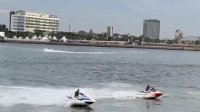 Atlet Jet Ski Brunei Darussalam dan Malaysia Meriahkan Parade Jet Ski Pembukaan Makassar F8