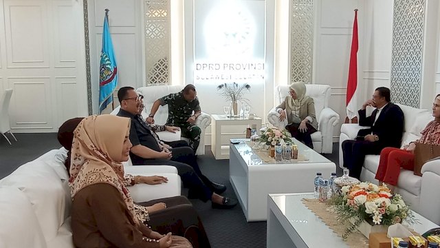 Pangdam Hasanuddin Silaturahmi Bersama Pimpinan DPRD Sulsel