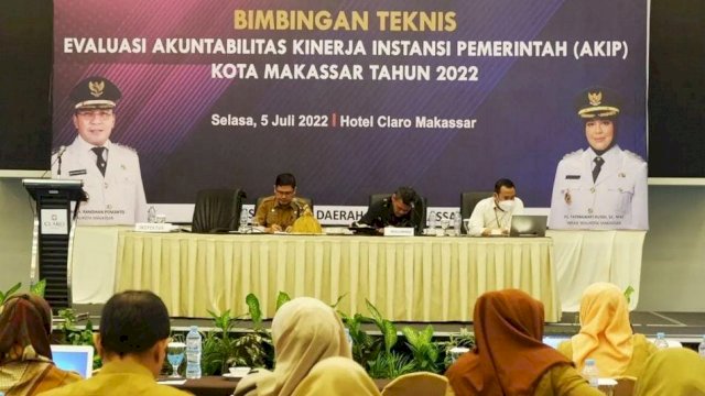 Sekretaris Bapenda Makassar Fuad Arfandi Ikut Bimbingan Teknis Evaluasi AKIP