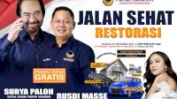 80 Ribu Warga Sulsel Daftar Jalan Sehat Restorasi Nasdem