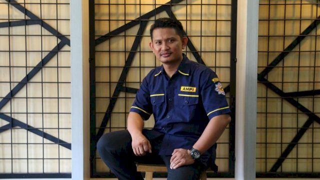 Mantan Aktivis Himpunan Mahasiswa Islam (HMI) Rio Saputra, meramaikan bursa bakalc alon ketua Dewan Pimpinan Daerah (DPD) Angkatan Muda Pembaharuan Indonesia (AMPI) Sulawesi Selatan 