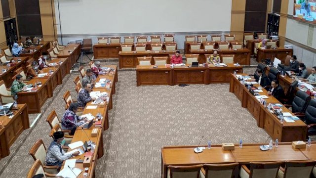 Rapat kerja PPATK Bersama Komisi III DPR Ri, (INT)