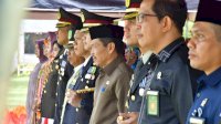 Sekda Lutra Hadiri Upacara HUT TNI ke 77