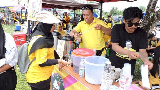 Jalan Sehat Partai Golkar Luwu Utara Meriah, Pelaku UMKM Untung Besar