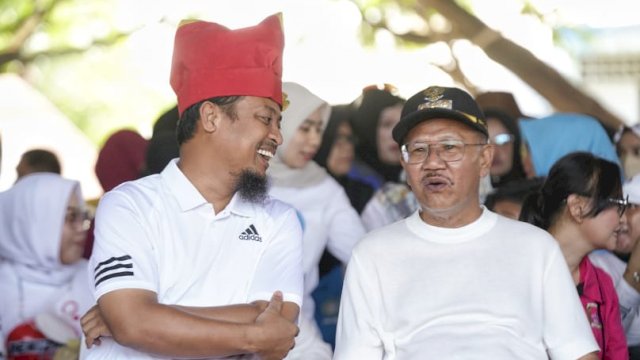 Gubernur Andi Sudirman Jalan Santai Anti Mager bersama Ribuan Warga Jeneponto