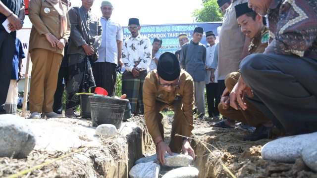 Pembangunan Pondok Tahfidz Qur&rsquo;an di Desa Lara Baebunta Selatan Resmi Dimulai