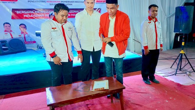 Ketua DPRD Rudianto Lallo Hadiri Deklarasi dan Pengukuhan PKPM Sulsel