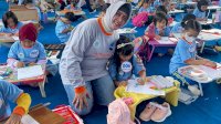 Meriahkan HUt Makassar ke 415, Bunda PAUD Hadirkan Lomba Mengmabar dan Origami