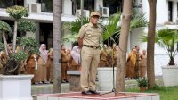 Danny Pomanto Pimpin Apel Pagi Pemkot Makassar, Ingatkan Varian Baru Covid