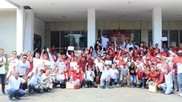 Kemeriahan perayaan Hut Proklamasi ke 77 Oleh Pegawai Bapenda Kota Makasasar 
