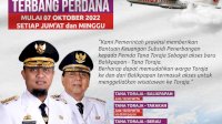 Disuntik’ Bantuan Keuangan Provinsi Sulsel, Besok Penerbangan Perdana Toraja – Balikpapan