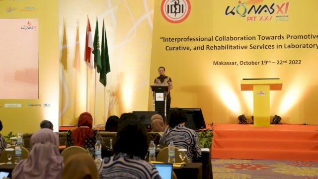 PDS Patklin dan Kedokteran Laboratorium Indonesia Kongres Nasional di Makassar, Andi Sudirman: Mereka Pahlawan Kita