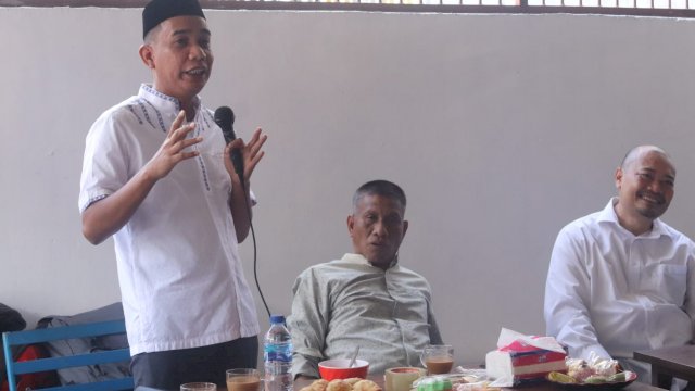 Ketua DPRD Kota Makaassar, Rudianto Lallo Bersama Putra Mantan Walikota Makassar, Endong Patompo