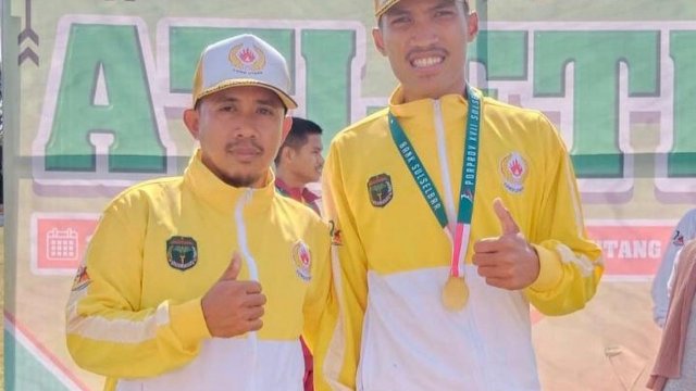 Pemuda Desa Tolangi Luwu Utara Pecahkan Rekor Porprov Nomor Lari 100 M yang Bertahan 31 Tahun