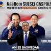 DPP Putuskan Usung Anies di Pilpres, Nasdem Sulsel Segera Sosialisasikan Anies Presidenku