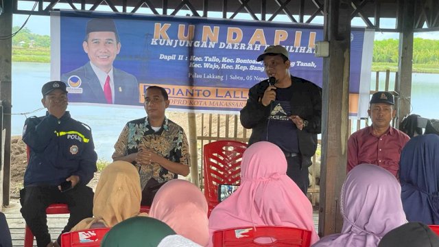 Ketua DPRD Rudianto Lallo Tinjau Pembangunan Jalan Saat Kundapil