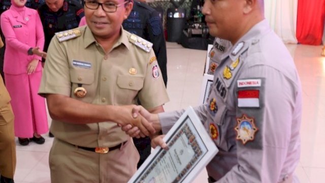 Hadiri HUT KORPS Brimob Polri 77 Tahun, Wali Kota Makassar : Mari Membangun Negeri
