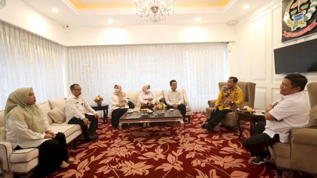 Jalin Silaturahmi, Kadis Kominfo Jatim Kunjungi Dinas Kominfo SP Sulsel
