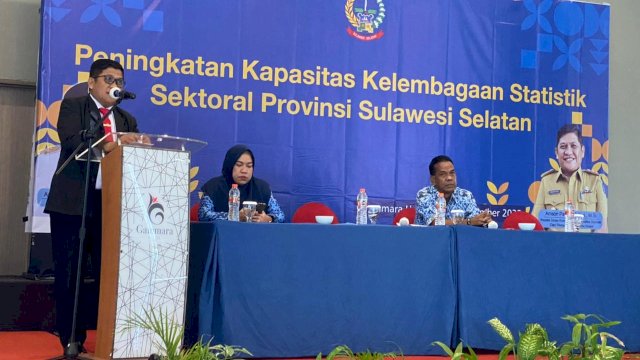 Amson Harap Kontribusi OPD Lingkup Pemprov Sulsel Hadirkan Data Valid