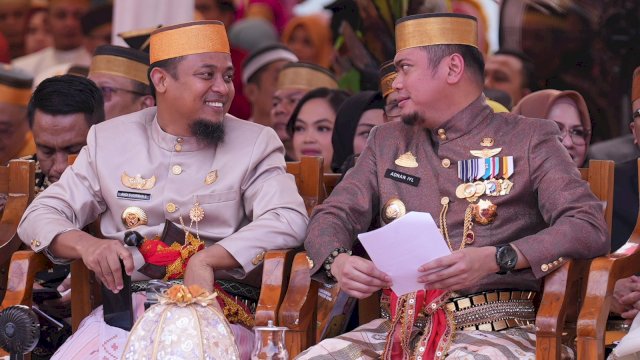 Di Hut Gowa ke 702, Gubernur Sulsel Berikan Bantuan Penanganan Banjir Hingga Bibit Pertanian
