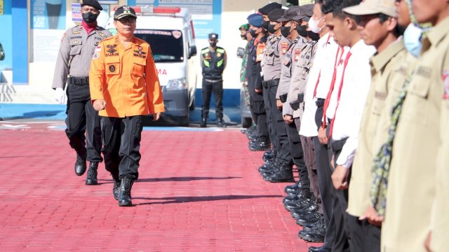 Hadapi Cuaca Ektrim, Suaib Mansur Pimpin Apel Kebencanaan