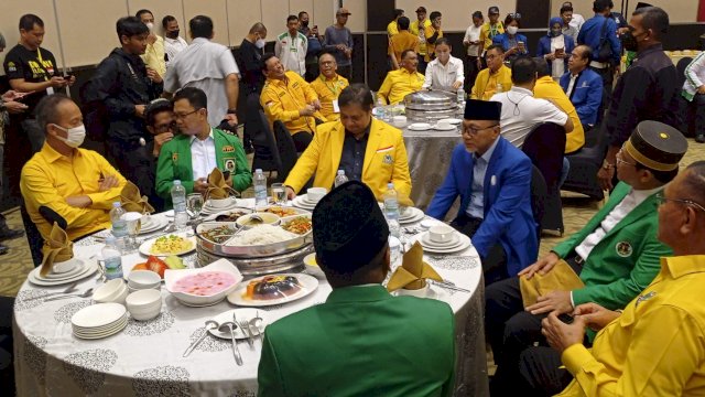 Pimpinan Parpol KIB Minta Kadernya di Sulsel Solid menyongsong Pilpres 2024