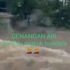 Kompleks Perumahan dan Bandara Hasanuddin Terendam Air setinggi Lutut Orang Dewasa