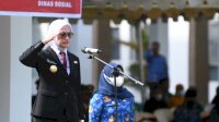 Indah Putri Pimpin Upacara HPN 2022