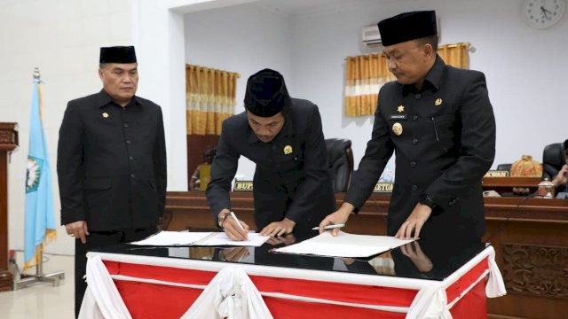 Bantaeng Daerah Pertama Tetapkan APBD 2023 di Sulsel