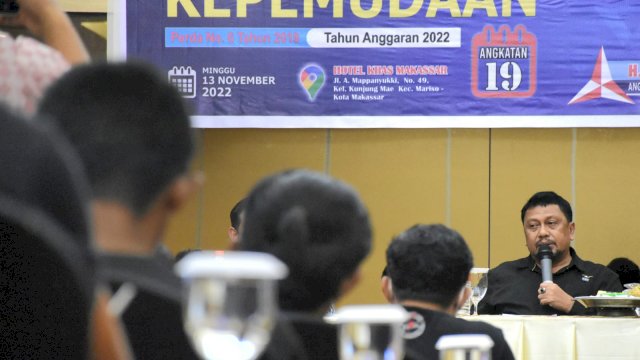 Anggota DPRD Kota Makassar, Arifin Dg Kulle meminta para pemuda di Kota Makassar untuk terus mengembangkan potensi dan melakukan pembinaan terhadap kepemudaan.