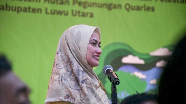 Bupati Luwu UTara Indah Putri Idnriani 
