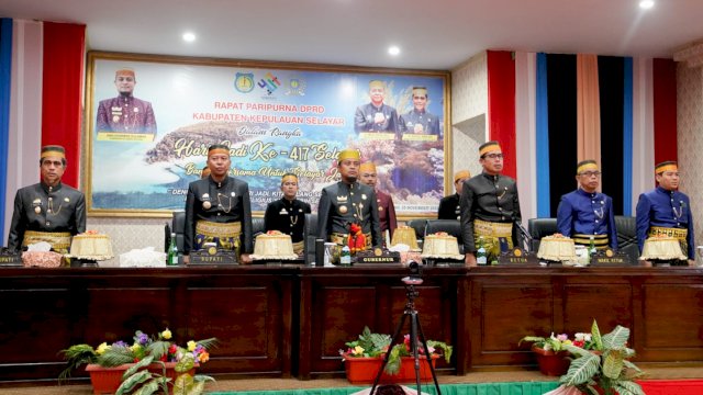 Gubernur Sulsel Andi Sudirman Sulaiman Menhadiri Puncak perayaan Ulang Tahun Kabupaten Selqayar dan Kepulauan 