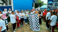 Akhir Pekan, Rudianto Lallo Jalan Sehat Bersama Ratusan Alumni SMPN 36 Makassar