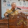 Buka Sosialisasi dan Pelatihan Administrasi TP-PKK, Basmin Mattayang Titip 3T