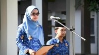 Bupatri Lutra Pimpin Upcara Peringatan Hari KOPRI