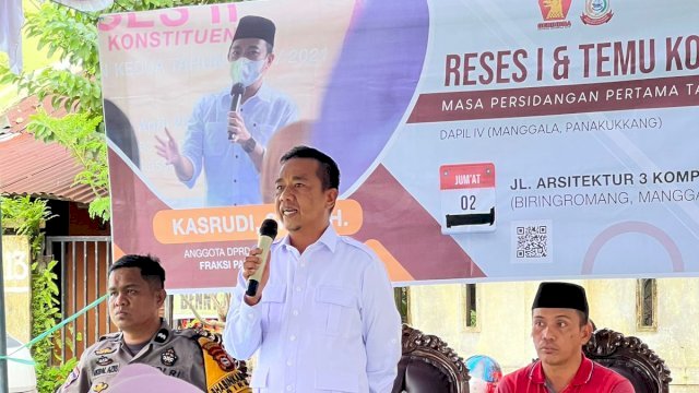 Reses di Kompleks Unhas, Kasrudi Singgung Soal Banjir